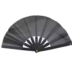 Abanico Estándar Fibra Negra Madera