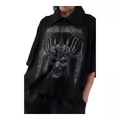 Image of Camisa Negra Del Hielo Armaggedon