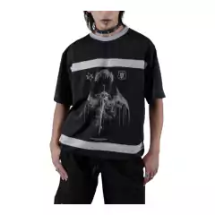 Remera Gris Negro Armaggedon en internet