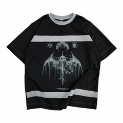 Remera Gris Negro Armaggedon