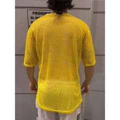 Remera Amarilla Manga Corta Ballenera - comprar online