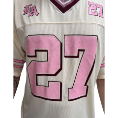 Imagen de Casaca NFL Beige Rosa 27 Boxy Fit