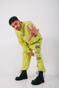 Imagen de Buzo Cuello Redondo Anarchy Verde