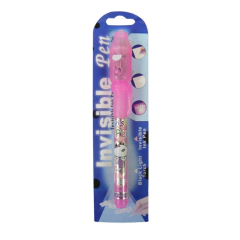 Lapicera Tinta Invisible Uv C/ Luz