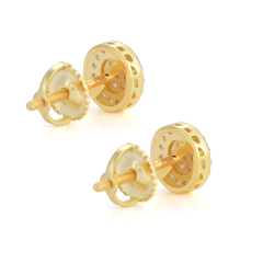 Aros Plata 925 Baño Oro 14k Grande Rosca Hip Hop Traphype 12 - buy online