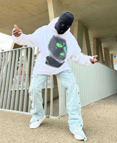 Buzo Criminal Blanco - comprar online