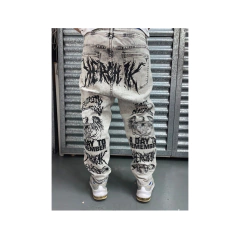 Pantalon Jean Trasher Gris - KITCH TECH