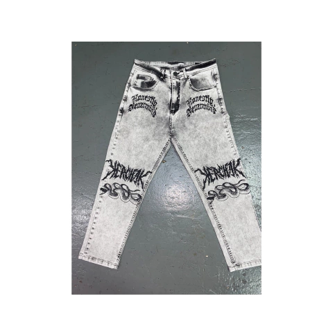 Pantalon Jean Trasher Gris