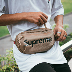 1:1 Riñonera Bolso Supreme Waist Bag SS21 - Wheat Brown - tienda online