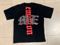 Remera Mixed Emotion Boxy Fit Strass Octopus Rhinestone Tee 160 U$D