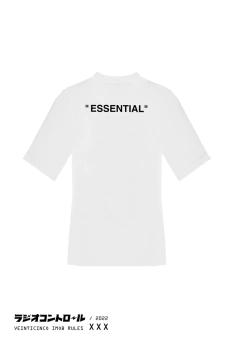 Remera Tee "Essential" Blanco - comprar online