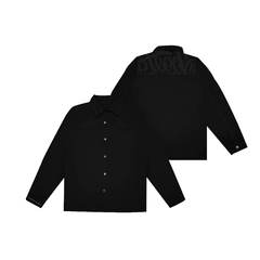 Camisa Saco Oversize Lock Negro