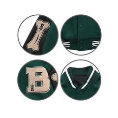 CAMPERA VARSITY JACKET UNIVERSITARIA B BONES VERDE en internet