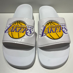 Chanclas Flip Flop Ojotas - Lakers Blancas