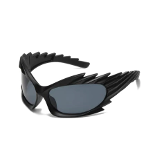 Anteojos de Sol Gafas Y2K Curvo Acrilico Barracuda 277 en internet