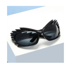 Anteojos de Sol Gafas Y2K Curvo Acrilico Barracuda 277 - tienda online