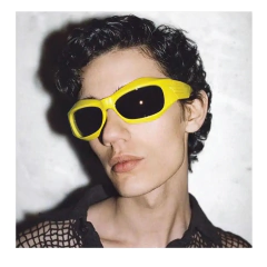 Anteojos de Sol Gafas Y2K Irregular Wrap N°278 - comprar online