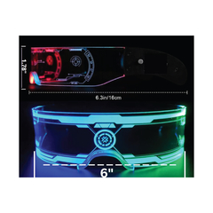 Anteojo Futurista Led Mod. FREEDOM - tienda online