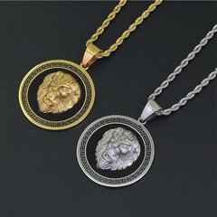 Cadena con Dije Iced Chain Leon Acero Inoxidable N°2 - comprar online