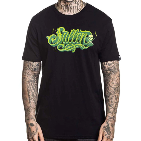 Remera Sullen Lime Script Original Importadas T.especial