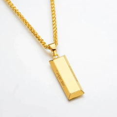 1:1 Cadena C/ Dije Supreme Lingote - comprar online