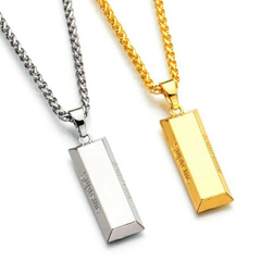1:1 Cadena C/ Dije Supreme Lingote