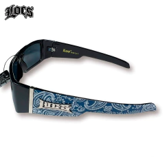 Anteojos Locs Negro Bandana X Fuera Azul N°9058 en internet
