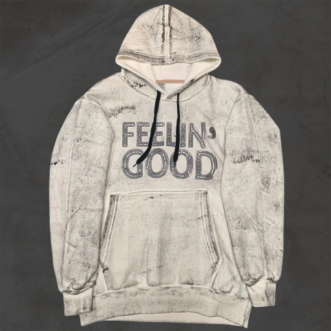 Buzo Hoodie Canguro Trash Feelin' Good