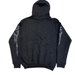 Buzo Hoodie Canguro Hellstar Negro - comprar online