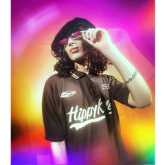 Chomba Remera Boxy Fit Marron Dulce - tienda online