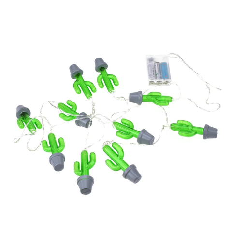 Luces Luz Led Cactus Planta A Pilas