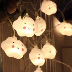 Luces Luz Led Nube Nubes A Pilas - comprar online