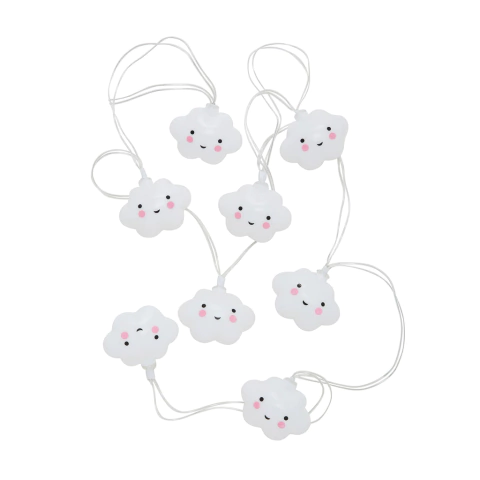 Luces Luz Led Nube Nubes A Pilas