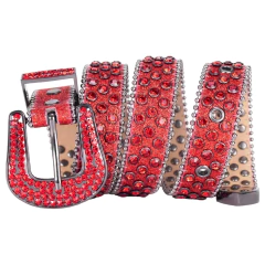 Cinto Cinturon Cowboy Bb Belt Hebilla Strass Trap Modelo 38 - KITCH TECH