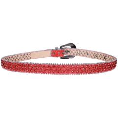 Imagen de Cinto Cinturon Cowboy Bb Belt Hebilla Strass Trap Modelo 38