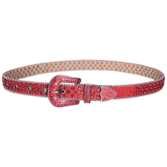 Cinto Cinturon Cowboy Bb Belt Hebilla Strass Trap Modelo 38