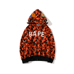 Campera Hoodie Bape Shark Camo Hype Doble (AAA) - (copia)