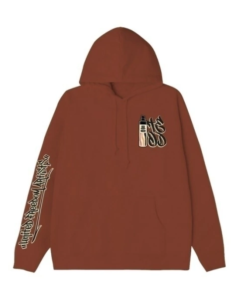 Buzo Hoodie Marker Ladrillo