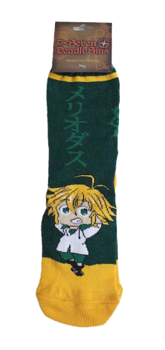 Medias Meliodas Verde - medias largas