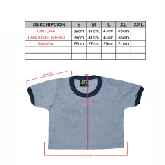 Crop Top Rayado Basic rojo y negro - buy online