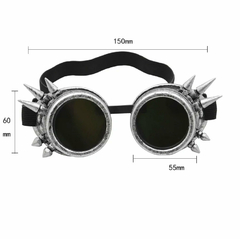 Anteojos de Sol Antiparras Steampunk Retro Goggles con Pinches A010 en internet