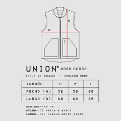 Imagen de Chaleco Work Vest Black