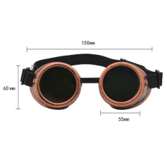Lentes De Sol Antiparras Steampunk Retro Googles - comprar online