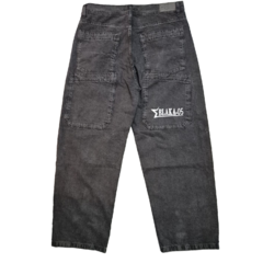 Pantalón Baggy Gris Doble Bolsillo