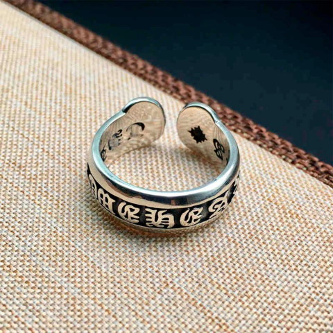 Anillo Chrome Hearts Mod 15