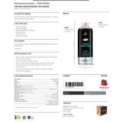 Aerosol Montana PRO Parachoques Negro - tienda online