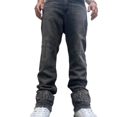 Jean Flaite Chupin Strass Cruces y Llamas - KITCH TECH