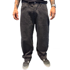 Pantalón Baggy Gris Doble Bolsillo - comprar online