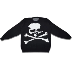 Sweater Calavera Pirata Oversize - comprar online