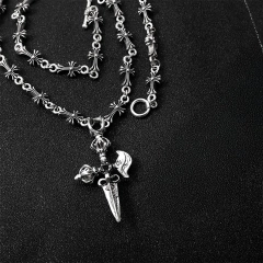 DIje Con Cadena Cruz Chrome Hearts Mod 17